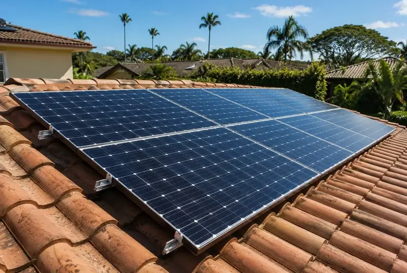 Installation de panneaux solaires à Provin